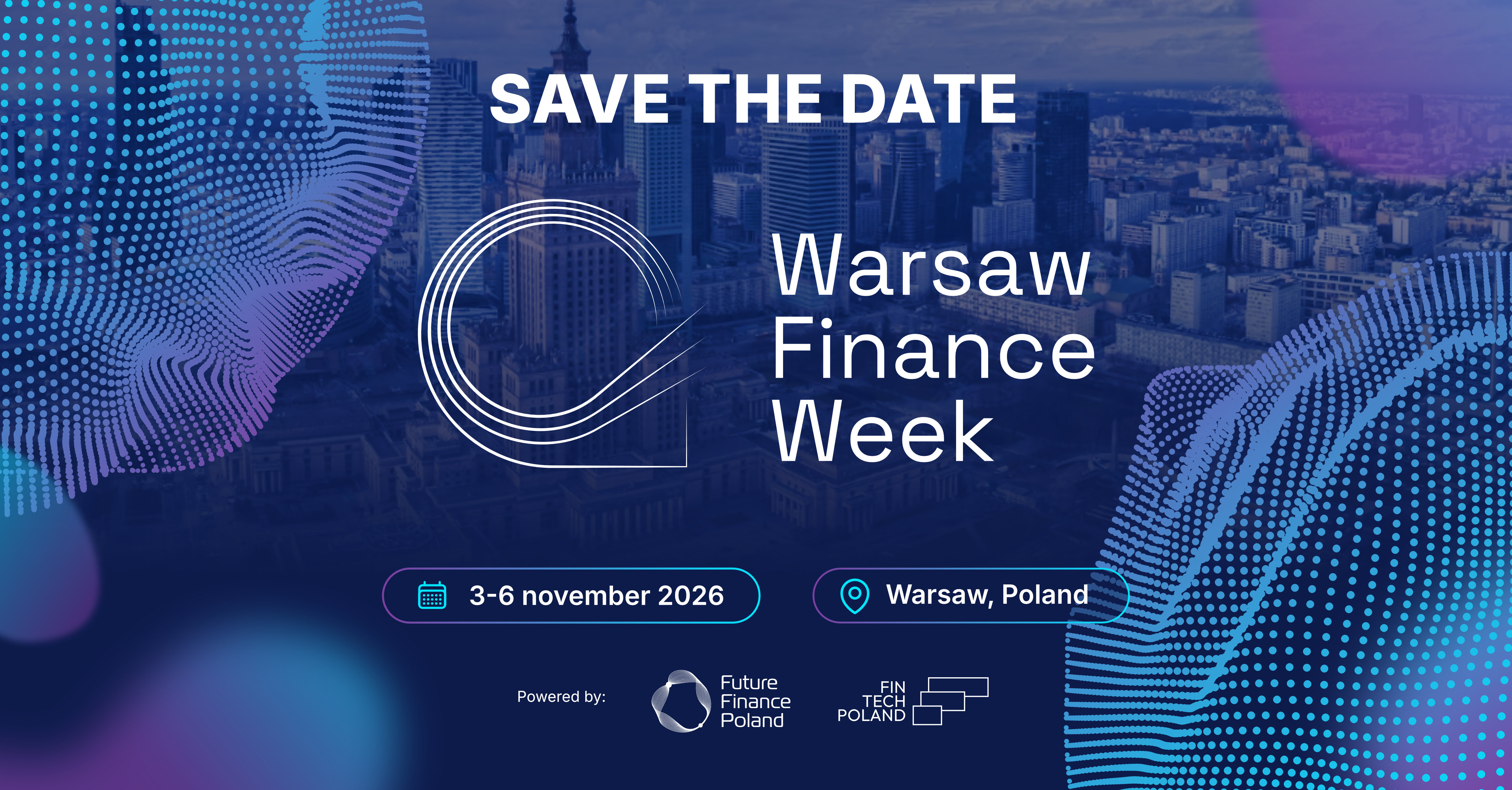 Warsaw Finance Week 2026 save the date